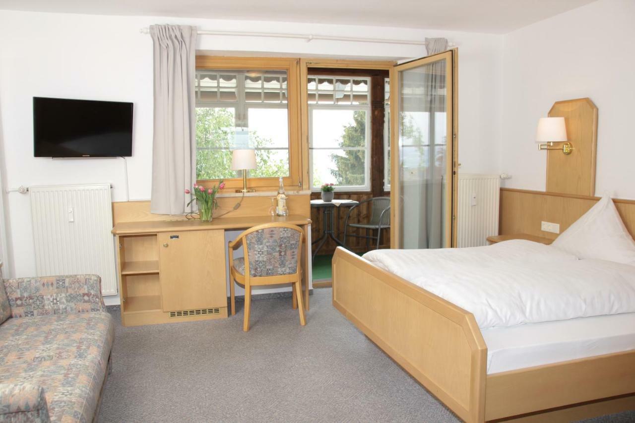 Schoenblick Hotel Garni Ferienwohnungen Lindenberg im Allgäu Eksteriør billede