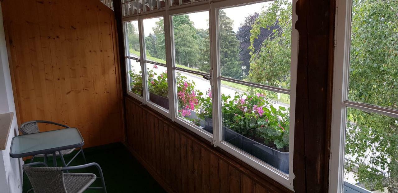 Schoenblick Hotel Garni Ferienwohnungen Lindenberg im Allgäu Eksteriør billede